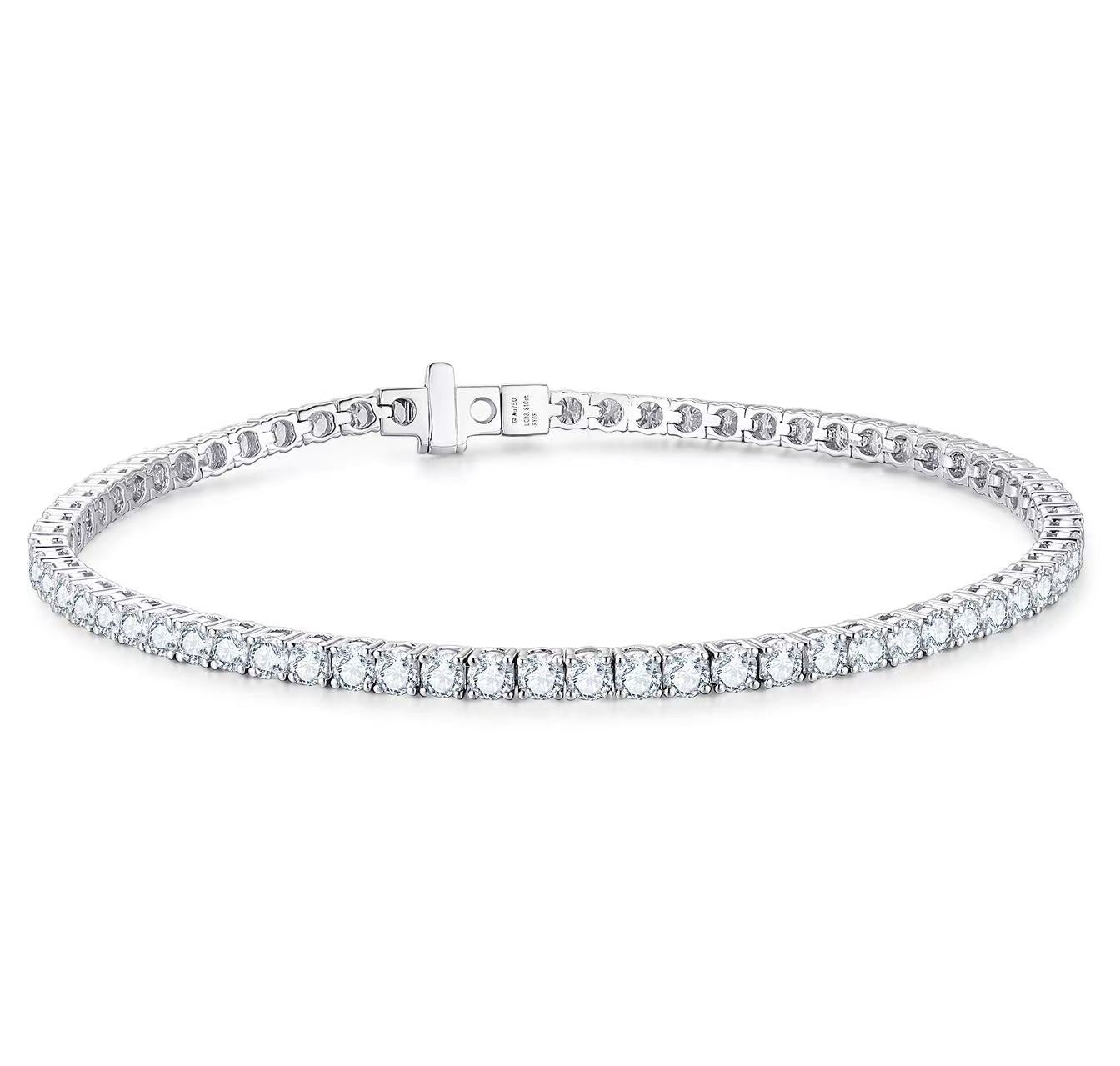 Lab Grown Tennis Bracelet