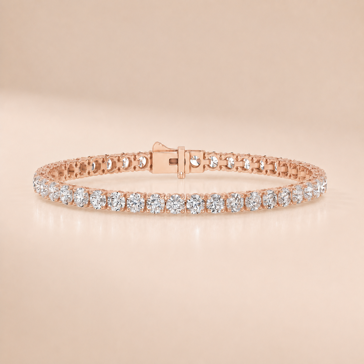 Classic Round Bracelet (0.2ct each)