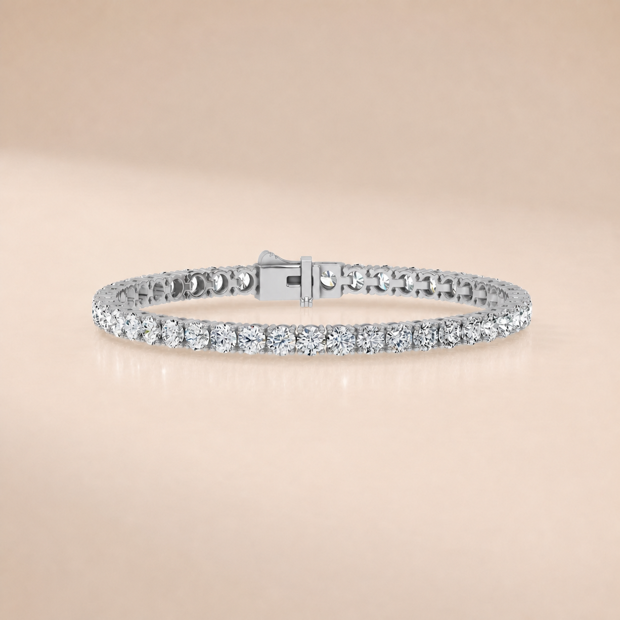 Classic Round Bracelet (0.2ct each)