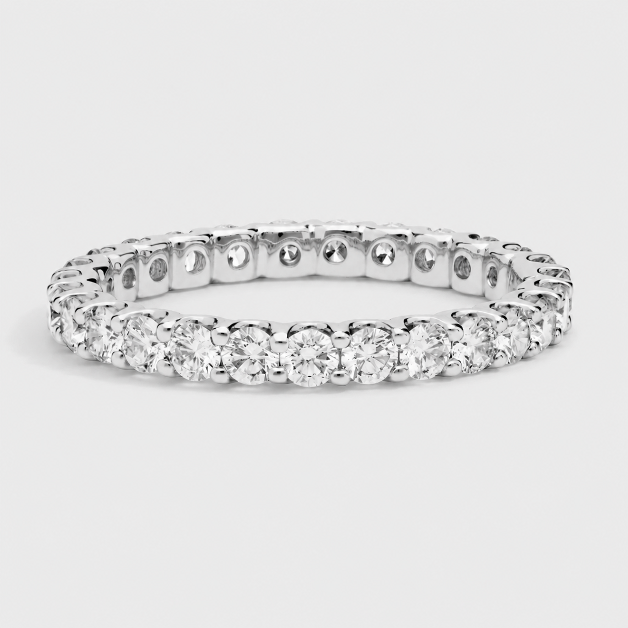 Classic Round Eternity Ring (0.1ct each)